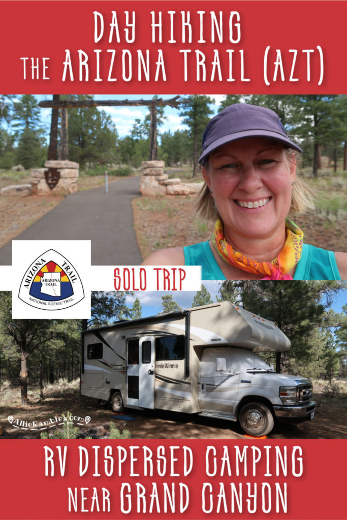 AZT hiking and dry camping with RV